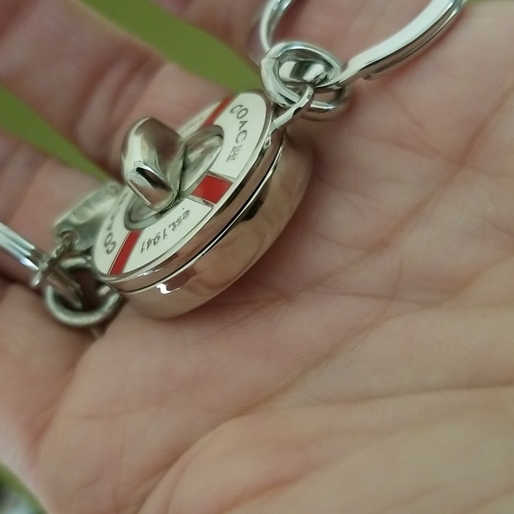 Authentic Coach Life Preserver Key Chain - Picture 6 of 10